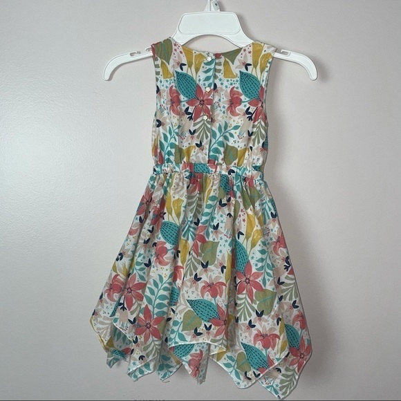 Tommy Bahama Girls Handkerchief Hem Dress – Size 2T - Picture 6 of 10